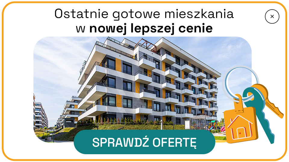 Ostatnie gotowe mieszkania w nowej lepszej cenie